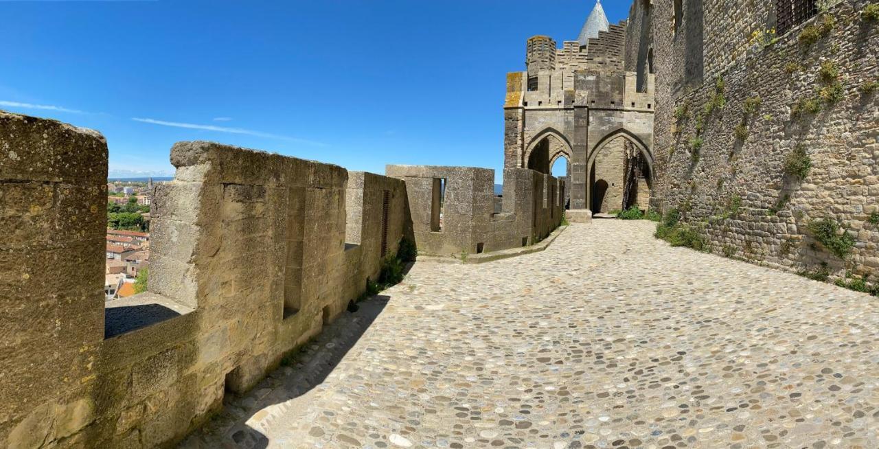 Tout Confort ! Calme, Climatisation, Parking Gratuit, Grande Terrasse, Ascenseur, Wifi Carcassonne Eksteriør billede