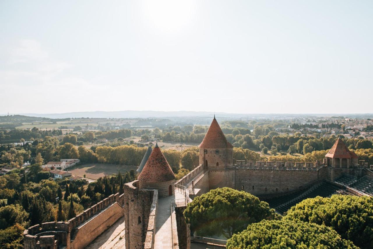 Tout Confort ! Calme, Climatisation, Parking Gratuit, Grande Terrasse, Ascenseur, Wifi Carcassonne Eksteriør billede