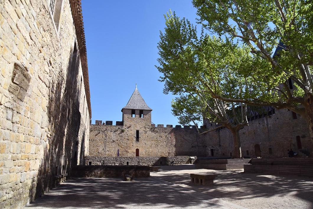 Tout Confort ! Calme, Climatisation, Parking Gratuit, Grande Terrasse, Ascenseur, Wifi Carcassonne Eksteriør billede
